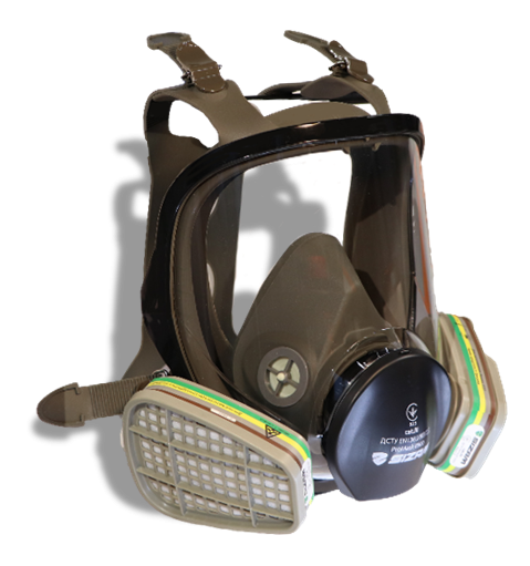 Маска повна з кріпленням в 4-х точках PROMASK M 8800 Рівне - фото 1