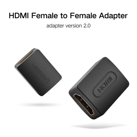 Адаптер UGREEN HDMI Female to Female Adapter (Black)(UGR-20107) Київ