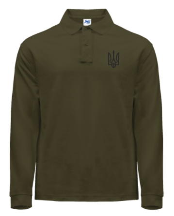 Рубашка-поло с гербом Украины, как у президента Зеленского Черновцы