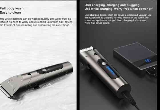 Машинка для стрижки : Xiaomi Youpin RIWA RE-6305 Steel Киев