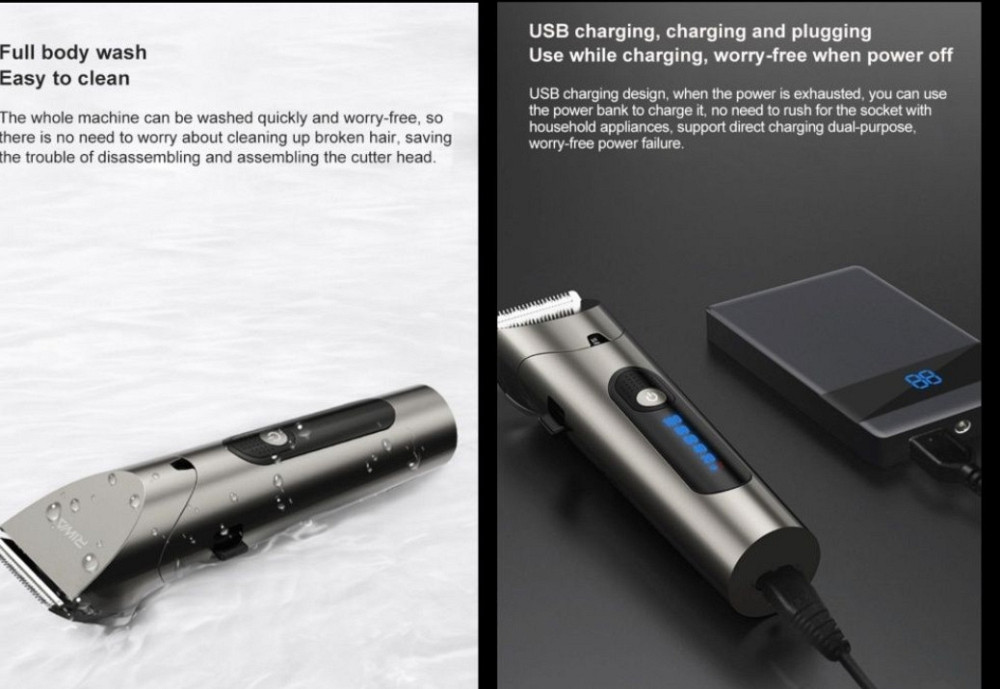 Машинка для стрижки : Xiaomi Youpin RIWA RE-6305 Steel Киев - изображение 6