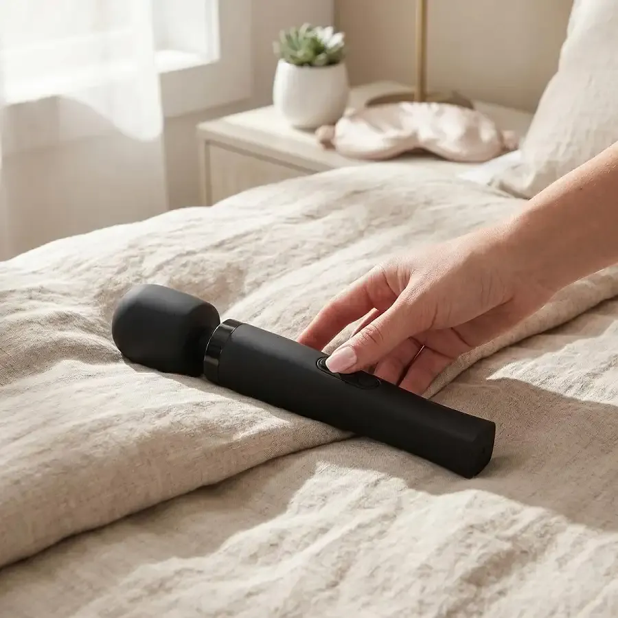 Вибромассажер MyMagicWand - Wand Massger Medium Black Львов - изображение 10