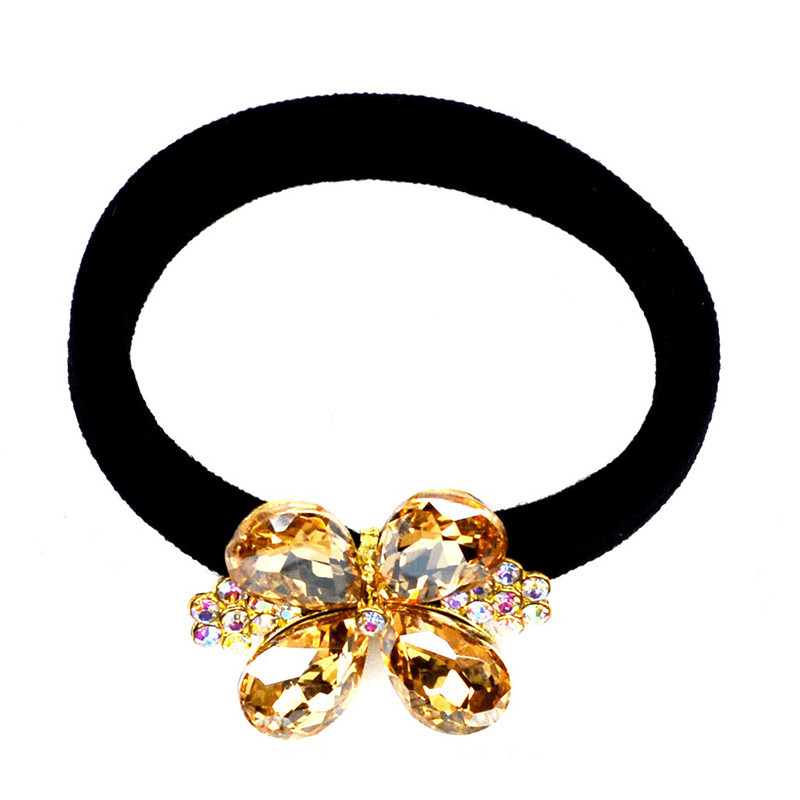 Детская резинка для волос с камушками 0302-1056-2, 1 штука Винница - изображение 2