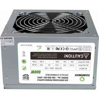 Блок питания Gamemax 500W (GM-500 80+ APFC) Винница