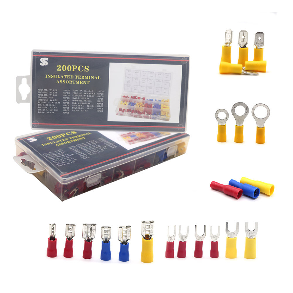 Набір клем із ізоляцією 200 шт. (18 видів клем) Мукачево - фото 8