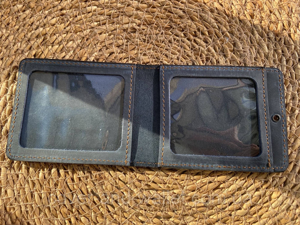 Шкіряна обкладинка на посвідчення "Ветеран Військової Служби" Київ - фото 5