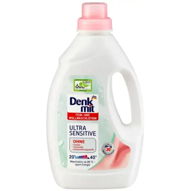 Гель для прання Denkmit Ultra Sensitive 1,5 л 30 прань Львів - фото 1