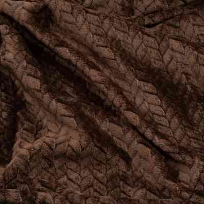 Плед Ardesto Jacquard Braid 160х200см, 100% поліестер, коричневий (ART0205JB) Вінниця
