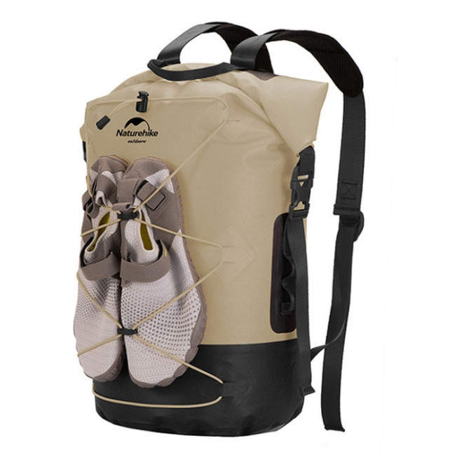 Водонепроницаемый рюкзак Naturehike NH21FSB04 20л (Бежевый) Киев - изображение 1