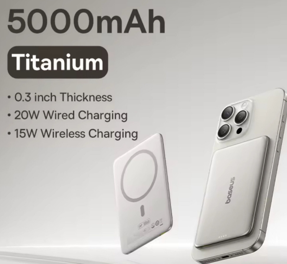 Павербанк базеус Baseus PicoGo Power Bank 5000 мАч 20w Ультратонкий. Харьков - изображение 5