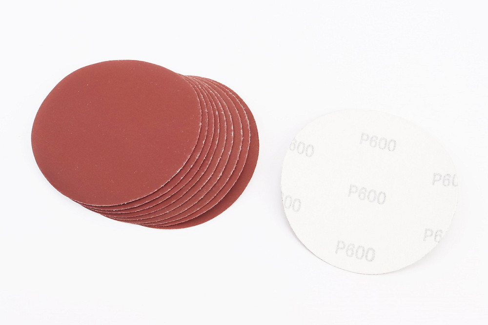 Круг шліфувальний самоклеючий 125мм, папір клас C, K600 к-кт 10шт BT-0560 Київ - фото 1