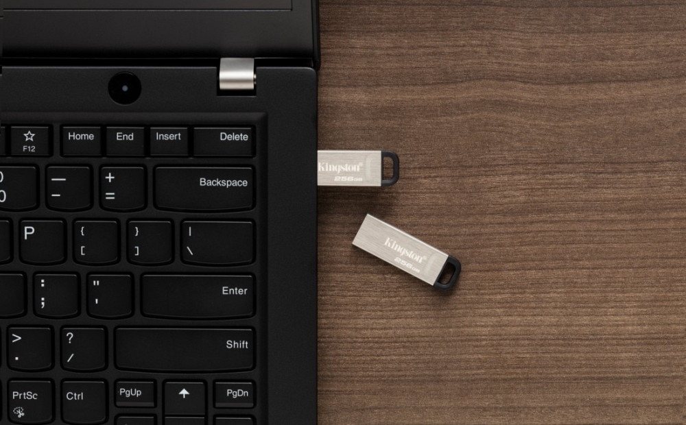 Flash Drives Kingston DataTraveler Kyson 64GB USB 3.2 (DTKN/64GB) Silver/Black (6622888) Київ - фото 3