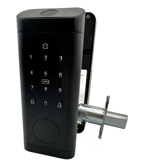 PES One Black розумний біометричний кодовий замок Київ - фото 3