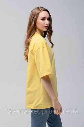 Футболка оверсайз RAY OVERSIZE жіноча лимонна  (U0104W-Lemon) Київ