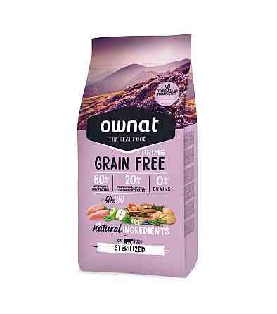 Сухий корм Овнат Ownat Grain Free для стерелізованих котів, 1 кг Вінниця