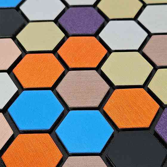 Самоклеюча алюмінієва плитка 300х300х3мм Кольорова SW-00001932 Київ