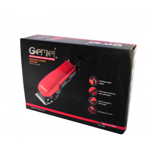 Машинка для стрижки посеченных волос GEMEI GM-1005, Машинка для стрижки головы, Бритва EN-748 тример машинка Киев - изображение 4