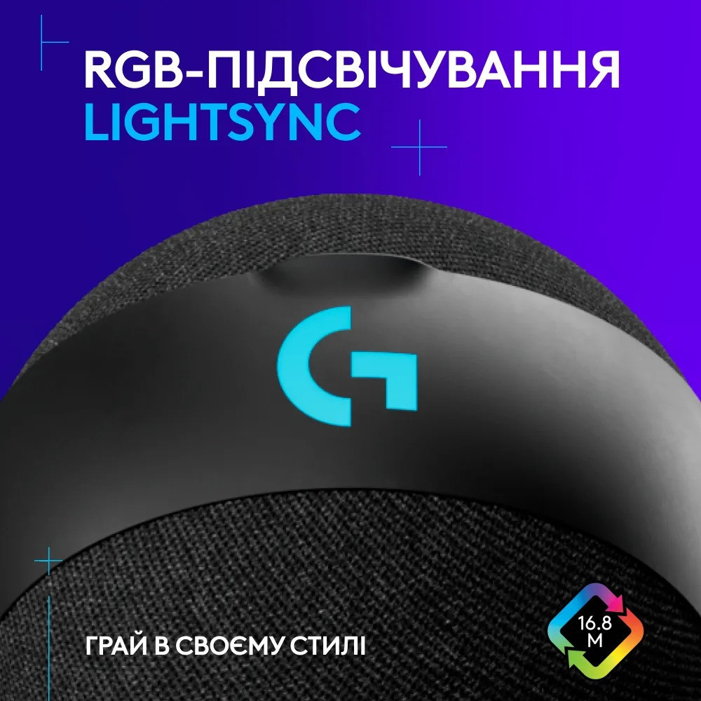 Мікрофон Logitech G Yeti Orb RGB White (988-000558) ( Білий ) Харків - фото 6