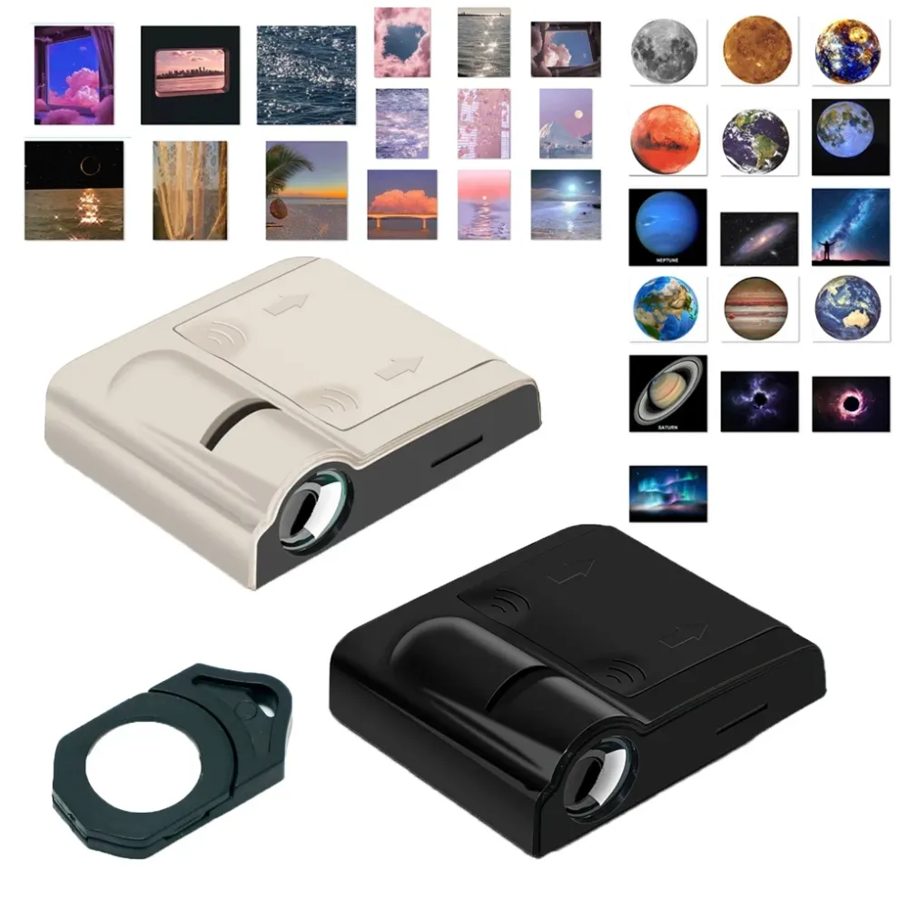 Проектор міні 16 слайдів місяць земля космос кишеньковий від батарейок Київ - фото 5