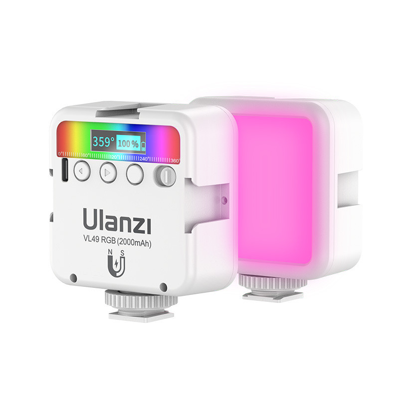 Відеосвітло Ulanzi VL49 Rechargeable Mini RGB Light 6W White (2586) Київ - фото 14