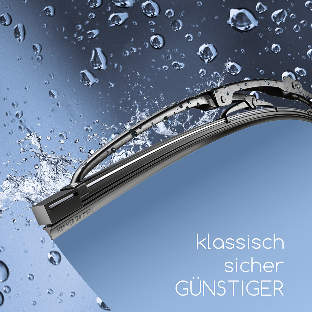 Щітка склоочисника (двірник) каркасна 