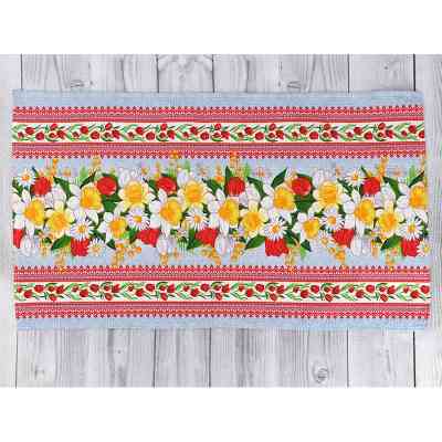 Полотенце Руно вафельное набивное Весенние цветы -3, 45х80 см (202.15_Весняні квіти_3) Винница