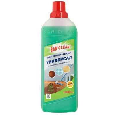 Засіб для миття підлоги San Clean універсал Хвоя 1 кг (4820003543818) Вінниця