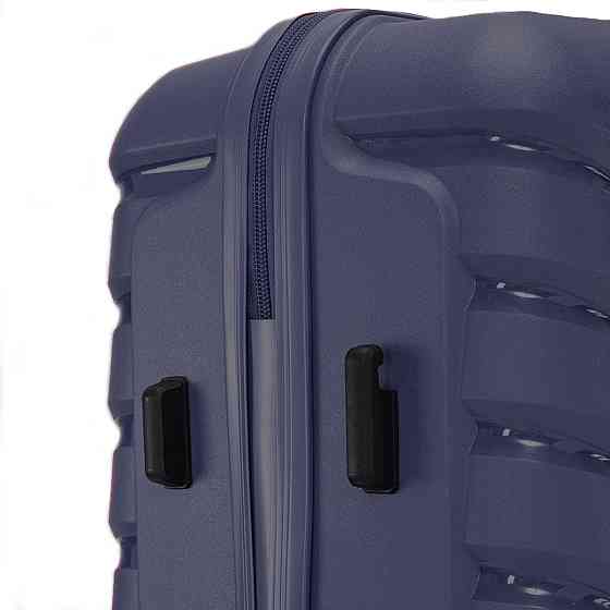 Валіза поліпропіленова WINGS PHX01 середня 65 см синя Київ