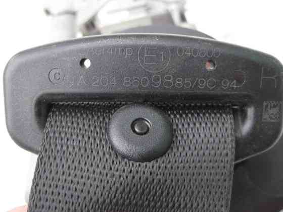 Mercedes-Benz  A2048609885 9C94 Ремінь безпеки передній правий чорний W204 X204 Одеса