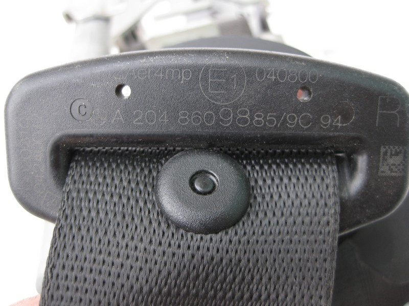 Mercedes-Benz  A2048609885 9C94 Ремінь безпеки передній правий чорний W204 X204 Одесса - изображение 2