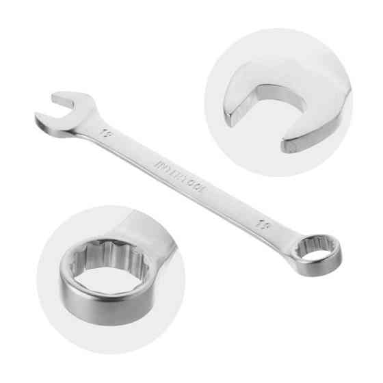 Набір рожково - накидних ключів INTERTOOL 11шт., 7-19мм, Cr-V - ідеальний набір для гаража Львів