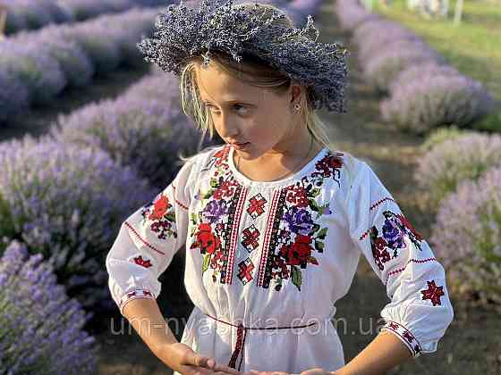 Дитяча вишита сукня натуральна тканина Кривий Ріг