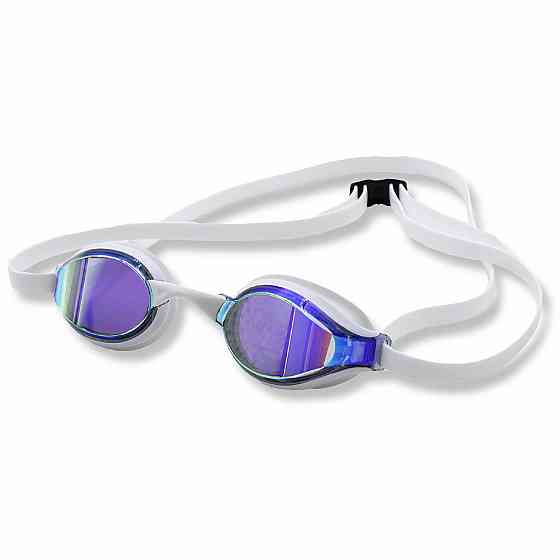 Окуляри для плавання Renvo Aries Pro Уні Anti-fog Білий, Фіолетовий OSFM (2SG100-03) Київ