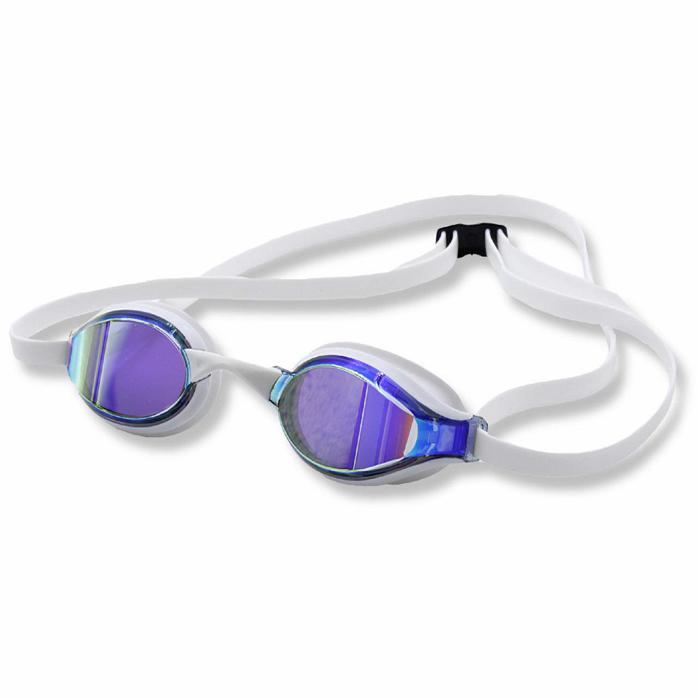 Окуляри для плавання Renvo Aries Pro Уні Anti-fog Білий, Фіолетовий OSFM (2SG100-03) Київ - фото 1