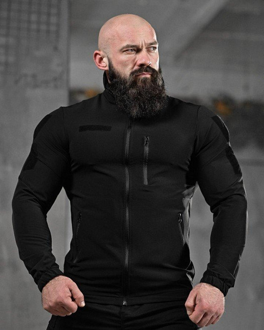 Ветровка paradox (без капюшона) черная полиция ДЛ6292 Одесса - изображение 4