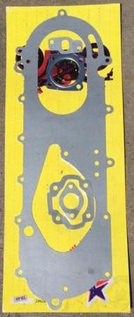 Прокладки двигуна (набір) скутер ланцюговий 2 Т60, Сузуки RUN Ø43mm Мукачево - фото 1