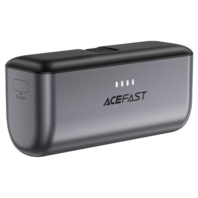 Зовнішній акумулятор ACEFAST M9-5000 PD20W capsule power bank Black Киев - изображение 1