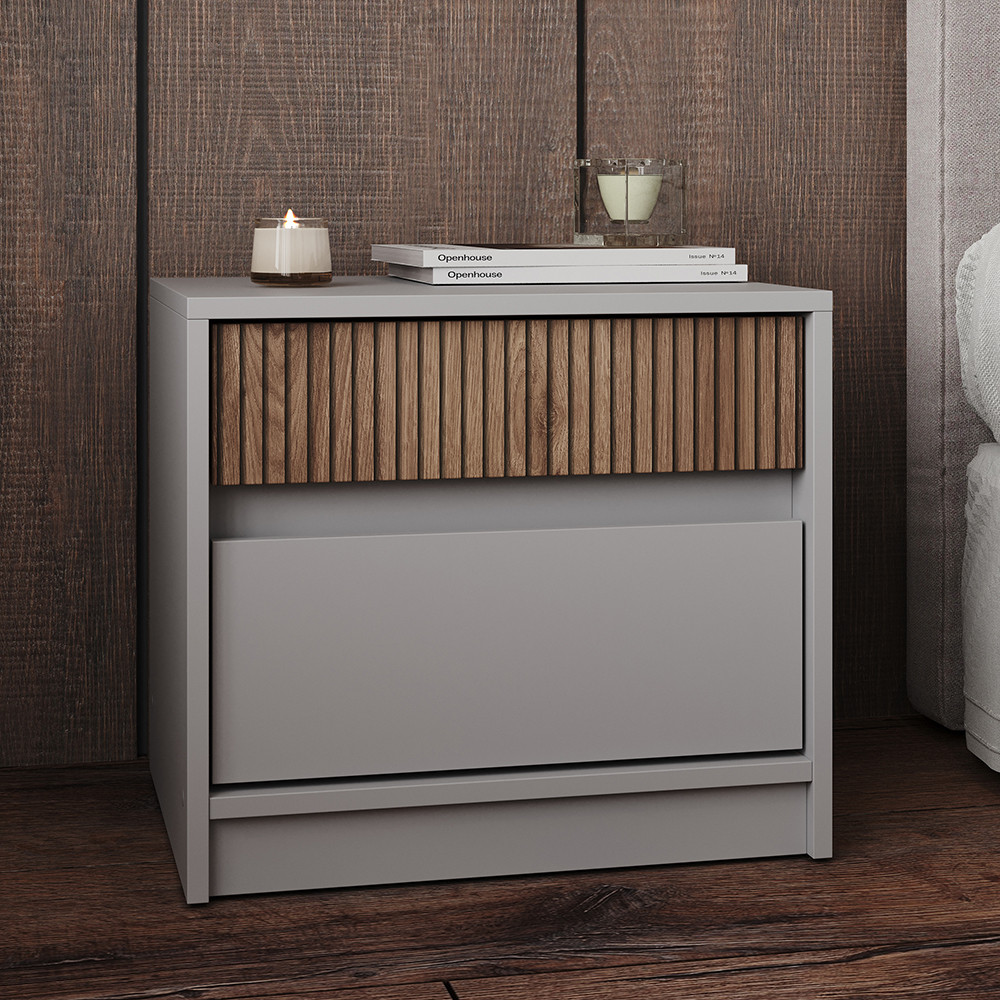 Тумба прикроватная Эверест Стайл 500 50,2х39х44,2 см Кашемир/Канелла (DTM-073574) Днепр - изображение 1