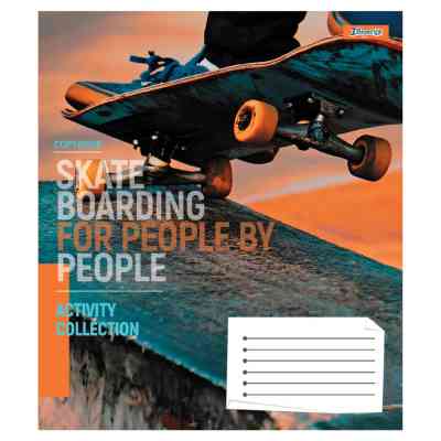 Тетрадь 1 вересня Skateboarding А5 24 листов клетка (768173) Винница