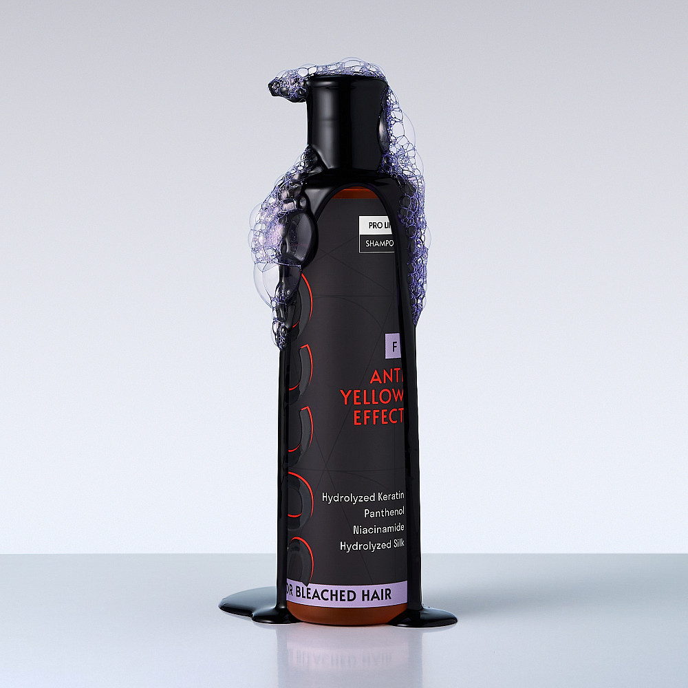 Шампунь від жовтизни для освітленого волосся Anti Yellow Effect Shampoo Succor 250 мл Київ - фото 11