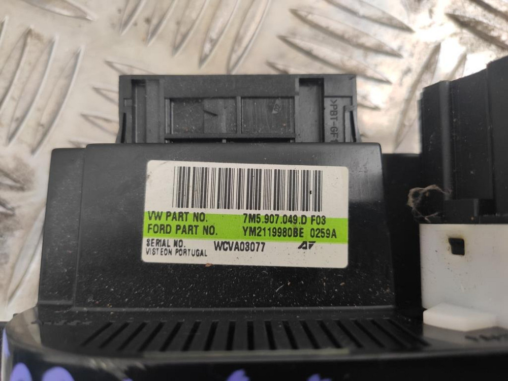 Блок керування клімат контролем Ford Galaxy 2000-2015 (7M5907049D) Ковель - изображение 1
