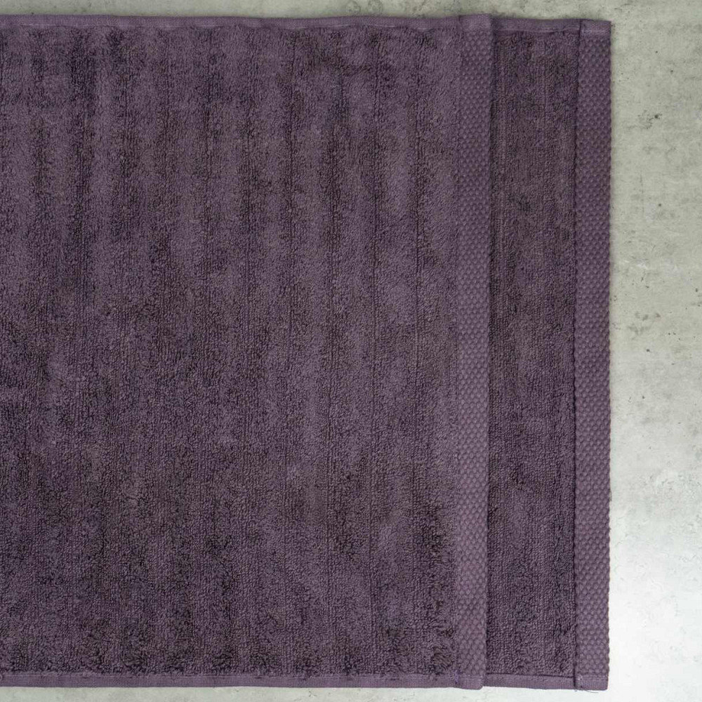 Набор махровых полотенец Зеро Твист 3шт GM Textile 40x70см, 50x90см, 70x140см 550г/м2 (Виноградный) Сумы - изображение 6