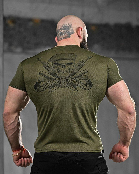 Футболка потовідвідна SAMIX вірний назавжди олива ВТ0980 Одеса - фото 1