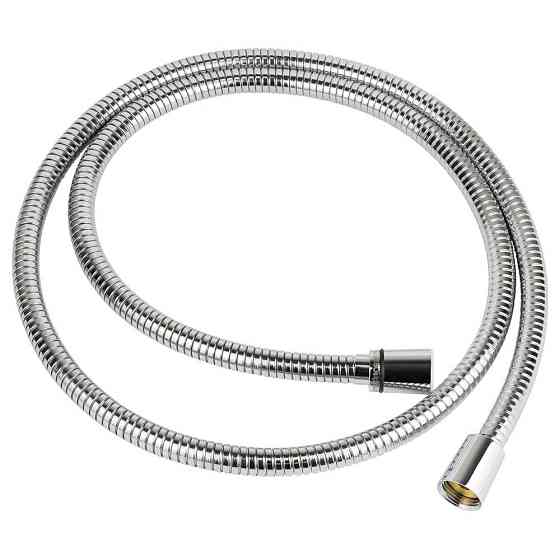 Шланг для душу 1/2" хромований розтяжний з підшипником 150-200 см CORSO XB-4113 (9691910) Київ
