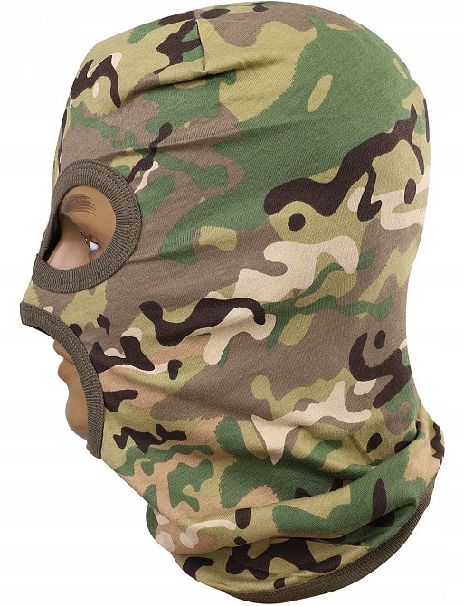 Универсальная Тактическая Балаклава - маска 3 отверстия MFH (10901X) Multicam Нововолынск - изображение 7