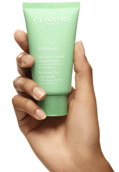 Маска для лица Clarins SOS Pure Emergency Mask with Rebalancing Clay 75ml Славянск - изображение 5