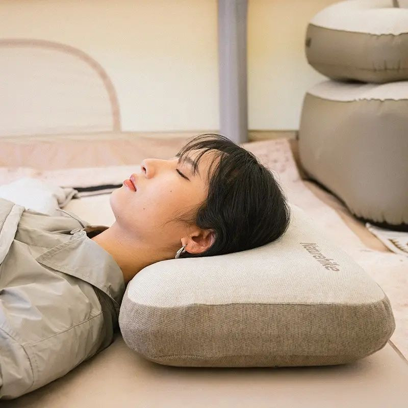 Подушка с памятью прямоугольная Naturehike NH22ZT002,серая Ровно - изображение 6