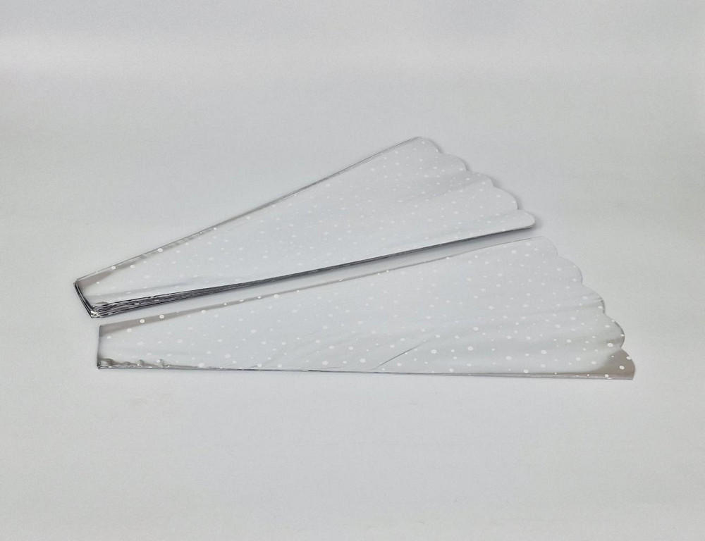 Конусная упаковка под цветы h60/ 6низ/29верх металл (100 шт)  узор87 (6) (100 шт) Харьков - изображение 1