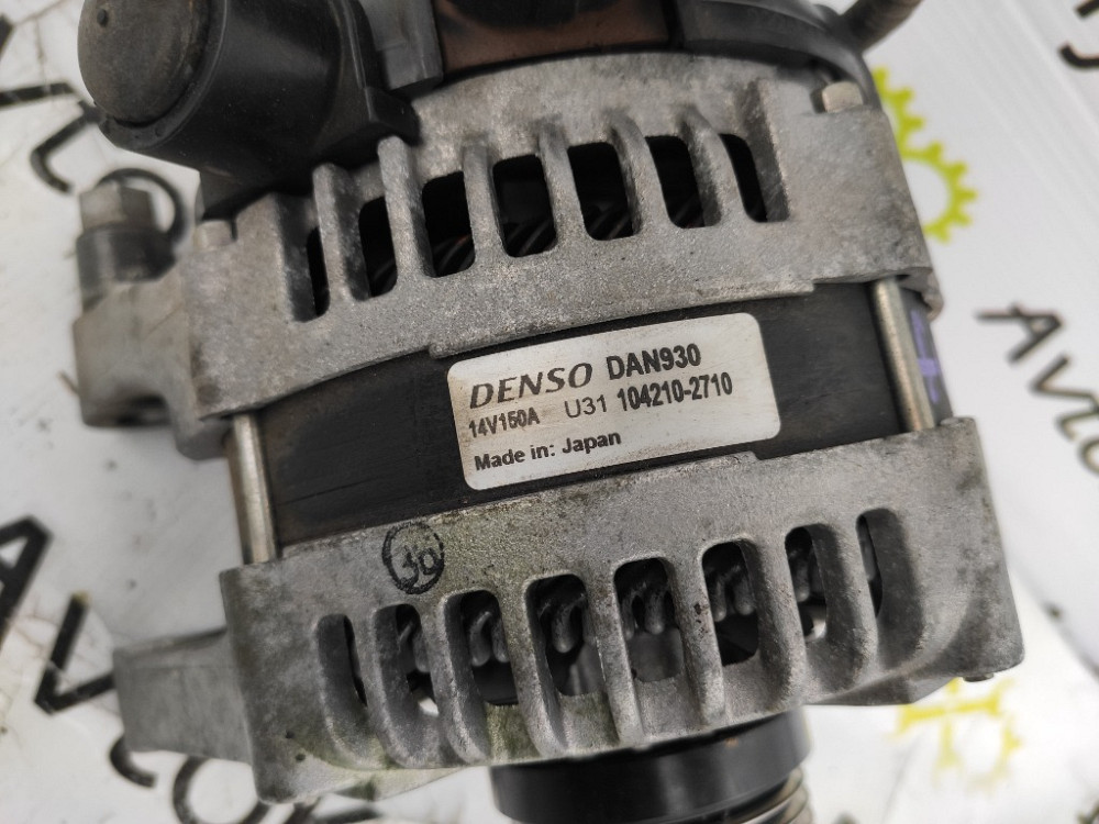 Генератор 150A Ford Fusion 1.4 / 1.6 TDCI 2002-2012 (104210-2710) Ковель - фото 2