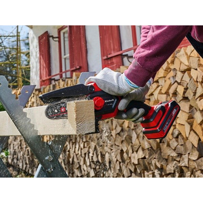 Ланцюгова пила Einhell GE-PS 18/15 Li BL - Solo PXC 18В, безщіткова, шина 158мм, різ 125мм (без АКБ і ЗП) (4600040) Вінниця - фото 7